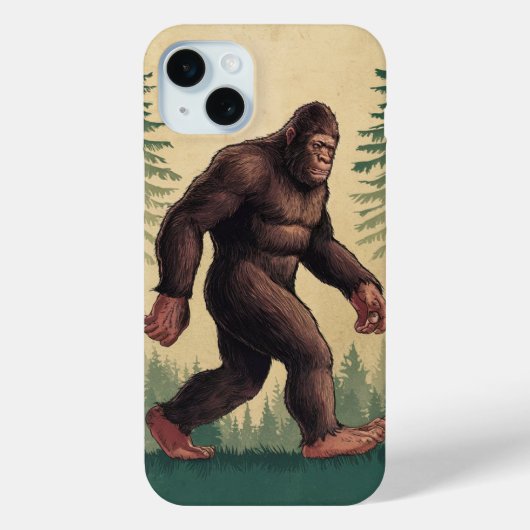 Sasquatch in der Natur Case-Mate iPhone Hülle (Rückseite)