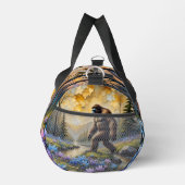 Sasquatch in Floral Mountain valley Duffle Bag (Rechts)