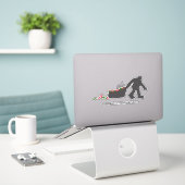 Sasquatch in Hatch, New Mexico Aufkleber (Laptop auf Schreibtisch)