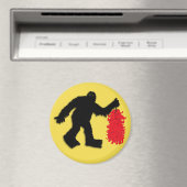 Sasquatch in Hatch, New Mexico Magnet (In Situ (Geschirrspüler))