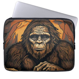 Sasquatch in Höhle Laptopschutzhülle