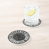 Sasquatch JÄGER Kreislogo Untersetzer (Seite)