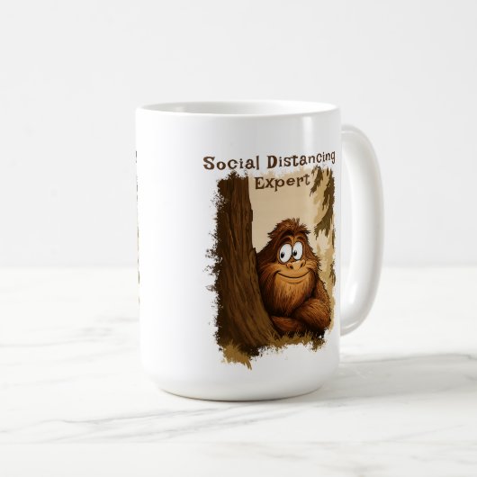 Sasquatch Kaffeetasse (VorderseiteRechts)
