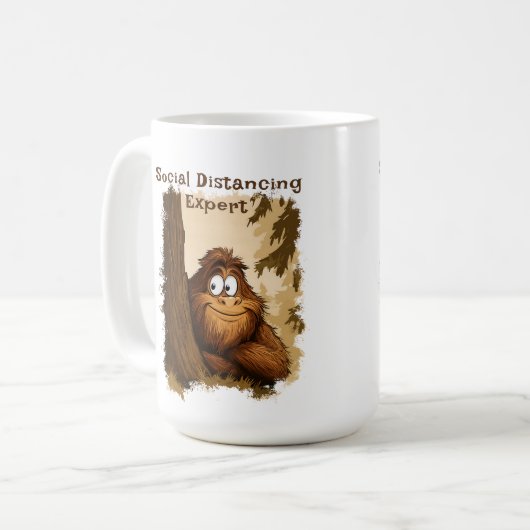Sasquatch Kaffeetasse (Vorderseite Links)