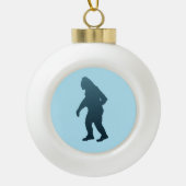 Sasquatch Keramik Kugel-Ornament (Vorderseite)