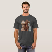 Sasquatch küssen T-Shirt (Vorne ganz)