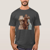 Sasquatch küssen T-Shirt (Vorderseite)