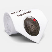 sasquatch lovin Krawatte (Gerollt)