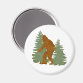 Sasquatch Magnet (Vorderseite/Rückseite)