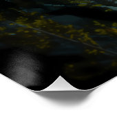 Sasquatch mit Blick auf ein Plakatpapier (Semi-Gla Poster (Ecke)