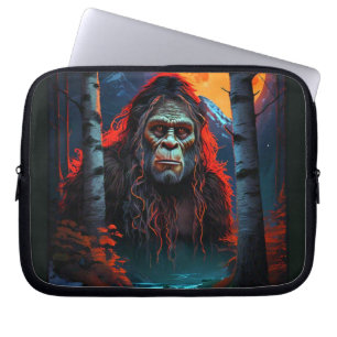 Sasquatch Moonlit Hunt Laptopschutzhülle