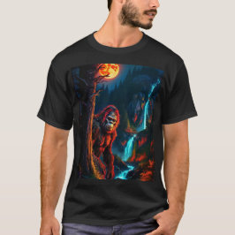 Sasquatch Moonlit Hunt T-Shirt