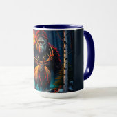 Sasquatch Moonlit Hunt Tasse (VorderseiteRechts)