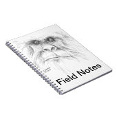 Sasquatch Notizbuch Notizblock (Rechte Seite)