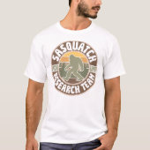Sasquatch Offiziell Bigfoot Research Team T-Shirt (Vorderseite)