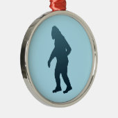 Sasquatch Ornament Aus Metall (Rechts)