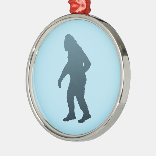 Sasquatch Ornament Aus Metall (Links)