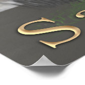 Sasquatch-Poster Poster (Ecke)