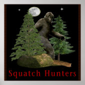 Sasquatch-Poster Poster (Vorne)
