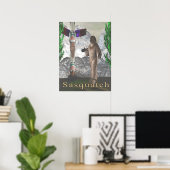Sasquatch-Poster Poster (Heimbüro)