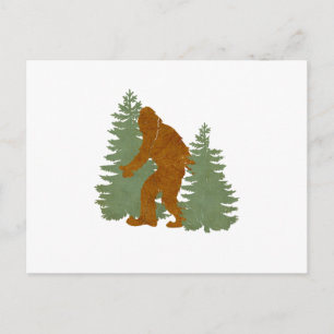 Sasquatch Postkarte