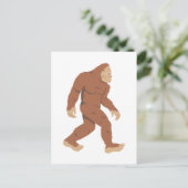 Sasquatch Postkarte (Stehend Vorderseite)