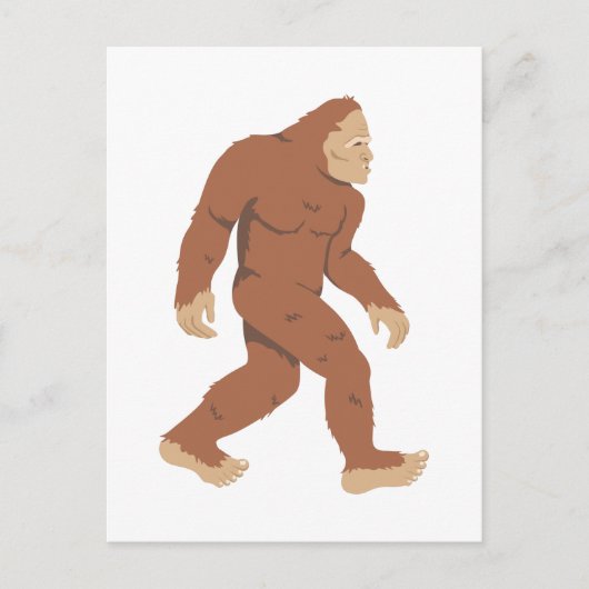 Sasquatch Postkarte (Vorderseite)