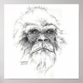 Sasquatch Prints Poster (Vorne)