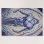 Sasquatch Puzzle Bigfoot & Maiden Art Puzzles (Horizontal)