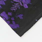 Sasquatch Rainbow Mountain Moon Wall Clock Fleecedecke (Ecke)