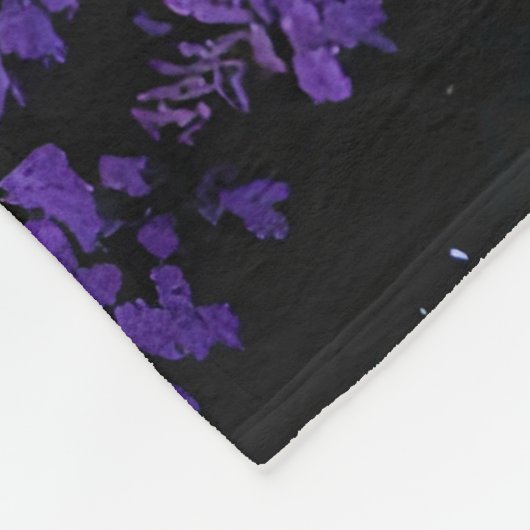 Sasquatch Rainbow Mountain Moon Wall Clock Fleecedecke (Ecke)