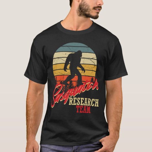 Sasquatch Research Team T-Shirt (Vorderseite)