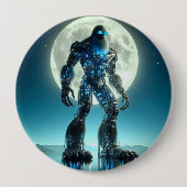 Sasquatch Robot Button (Vorderseite)