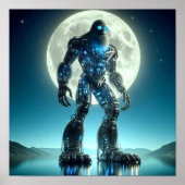 Sasquatch Robot Poster (Vorne)