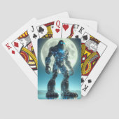 Sasquatch Robot Spielkarten (Rückseite)