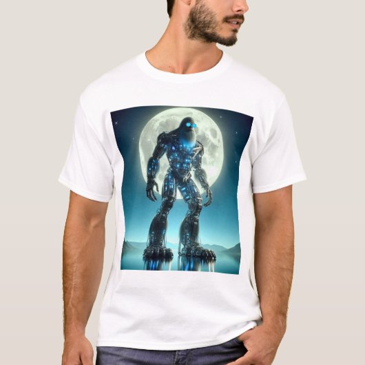 Sasquatch Robot T-Shirt (Vorderseite)
