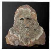 Sasquatch Rock Art Fliese (Vorderseite)