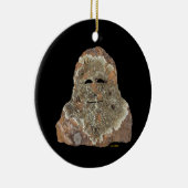 Sasquatch Rock Art Keramik Ornament (Rechts)