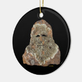 Sasquatch Rock Art Keramik Ornament (Links)