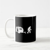 Sasquatch Rv Motorhome Camng Bigfoot Campervan Fun Kaffeetasse (Links)