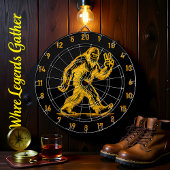 Sasquatch sagt: Ziel für Ruhm Dartscheibe