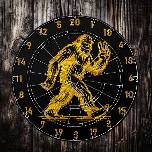 Sasquatch sagt: Ziel für Ruhm Dartscheibe