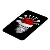 Sasquatch Santa "Glauve" Premium Christmas Magnet (Linke Seite)