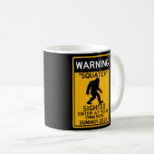 Sasquatch (Sasquatch) Sighted geben Sie bei Yout O Kaffeetasse (VorderseiteRechts)