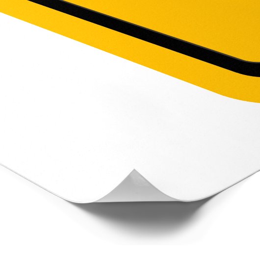 Sasquatch (Sasquatch) Sightning auf eigene Gefahr Poster (Ecke)