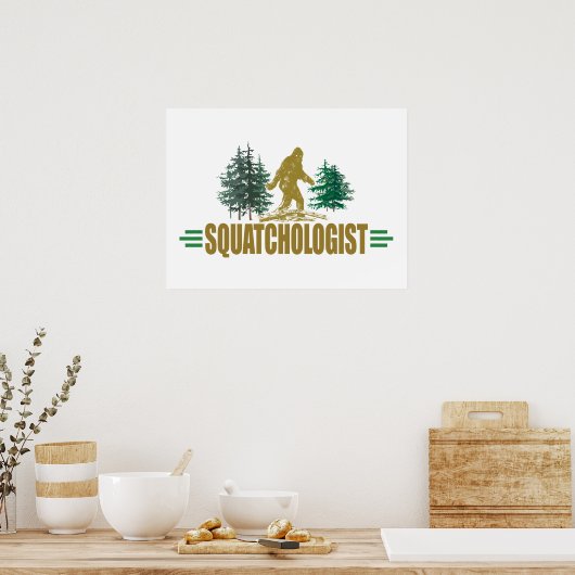 Sasquatch, Sasquatchin Poster (Küche)