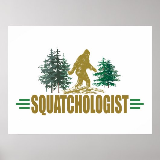 Sasquatch, Sasquatchin Poster (Vorne)