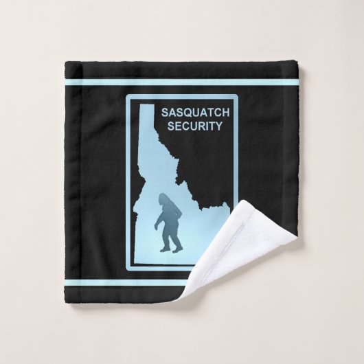 Sasquatch Security - Idaho Badhandtuch Set (Waschlappen)