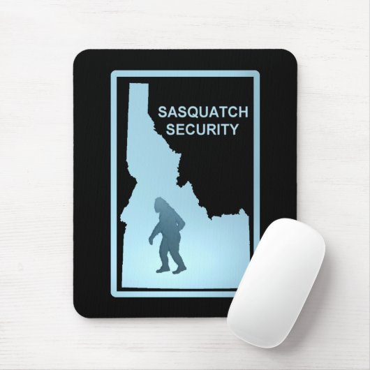Sasquatch Security - Idaho Mousepad (Mit Mouse)