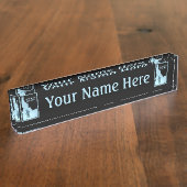 Sasquatch Security - Idaho Namensplakette (Seite)